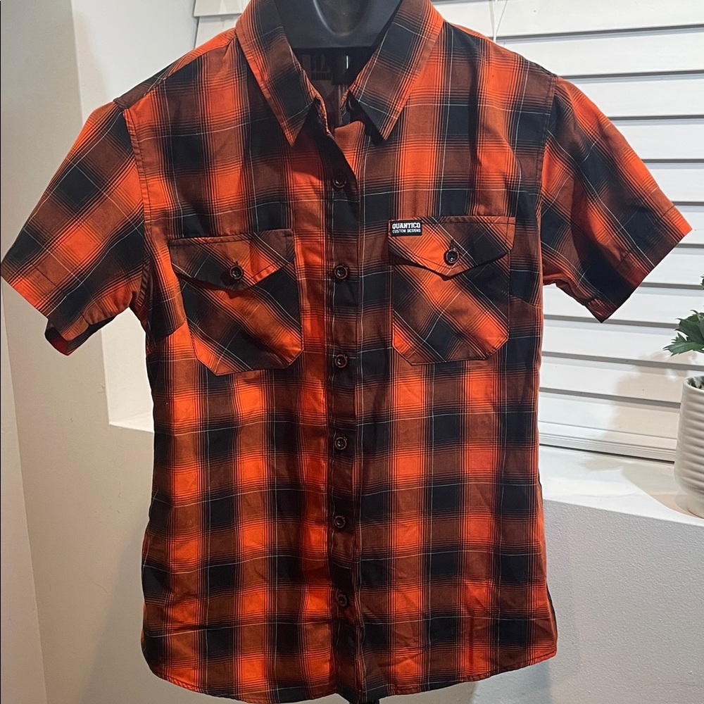 Dixxon x Quantico Custom Designs Flannel Shirt – Size M – Limited Edition